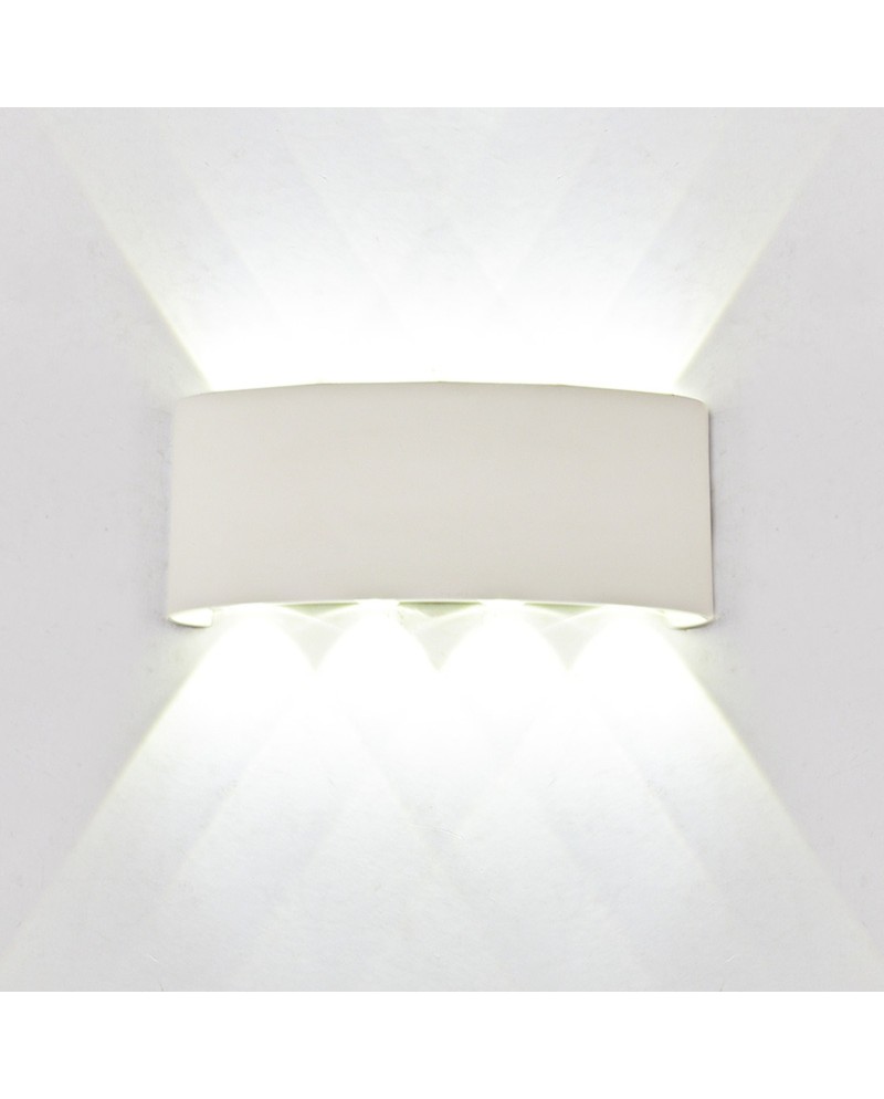 ARCS * APLIQUE EXTERIOR LED 8*1W 3000K BLANCO